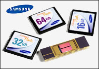 Samsung desarrolla memoria flash de 32 Gb
